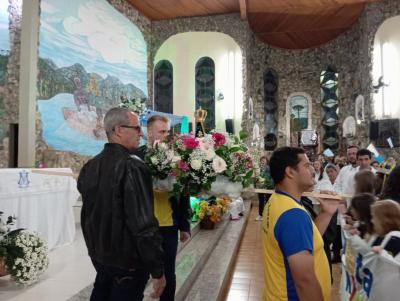 Novena de Aparecida em Laranjeiras do Sul teve benÃ§Ã£o para as Gestantes 