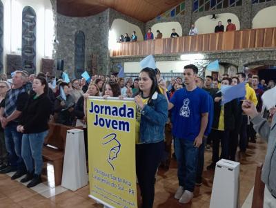 Novena de Aparecida em Laranjeiras do Sul teve benÃ§Ã£o para as Gestantes 