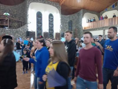 Novena de Aparecida em Laranjeiras do Sul teve benÃ§Ã£o para as Gestantes 