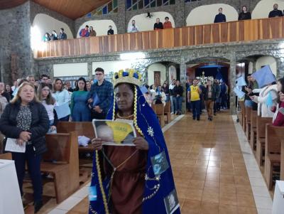 Novena de Aparecida em Laranjeiras do Sul teve benÃ§Ã£o para as Gestantes 