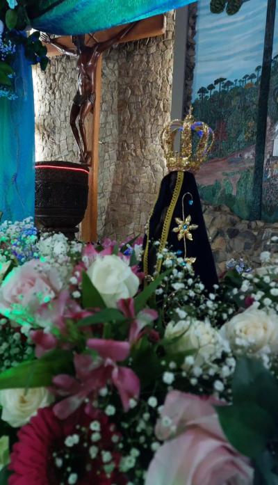 Novena de Aparecida em Laranjeiras do Sul teve benÃ§Ã£o para as Gestantes 