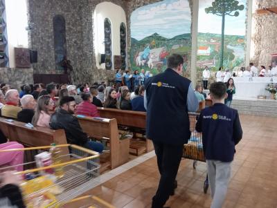 Novena de Aparecida em Laranjeiras do Sul teve benÃ§Ã£o para as Gestantes 