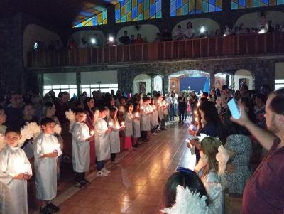 8Âº Dia da Novena de Aparecida em Laranjeiras do Sul teve benÃ§Ã£o para os professores e funcionÃ¡rios pÃºblicos