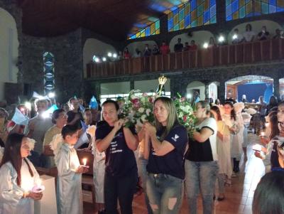 8Âº Dia da Novena de Aparecida em Laranjeiras do Sul teve benÃ§Ã£o para os professores e funcionÃ¡rios pÃºblicos