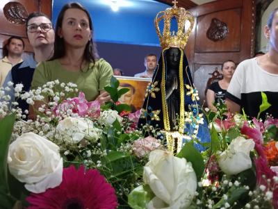 8Âº Dia da Novena de Aparecida em Laranjeiras do Sul teve benÃ§Ã£o para os professores e funcionÃ¡rios pÃºblicos