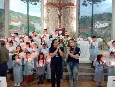 8Âº Dia da Novena de Aparecida em Laranjeiras do Sul teve benÃ§Ã£o para os professores e funcionÃ¡rios pÃºblicos