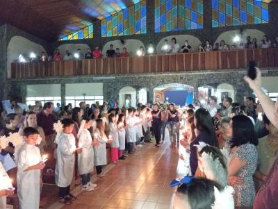 8Âº Dia da Novena de Aparecida em Laranjeiras do Sul teve benÃ§Ã£o para os professores e funcionÃ¡rios pÃºblicos