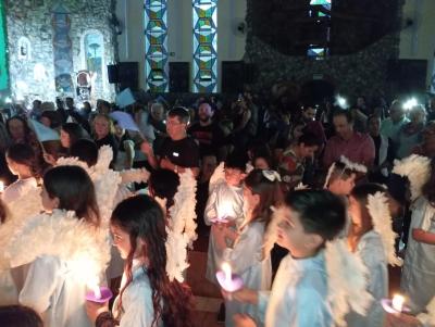 8Âº Dia da Novena de Aparecida em Laranjeiras do Sul teve benÃ§Ã£o para os professores e funcionÃ¡rios pÃºblicos