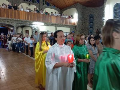 8Âº Dia da Novena de Aparecida em Laranjeiras do Sul teve benÃ§Ã£o para os professores e funcionÃ¡rios pÃºblicos