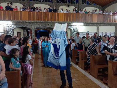 8Âº Dia da Novena de Aparecida em Laranjeiras do Sul teve benÃ§Ã£o para os professores e funcionÃ¡rios pÃºblicos