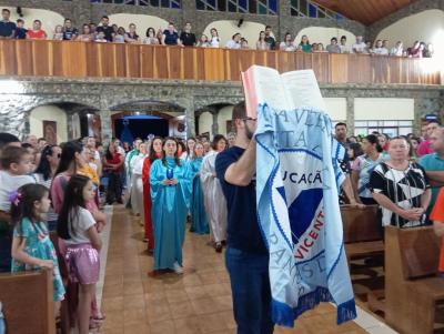 8Âº Dia da Novena de Aparecida em Laranjeiras do Sul teve benÃ§Ã£o para os professores e funcionÃ¡rios pÃºblicos