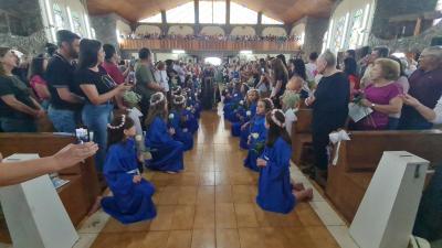 LS: CoroaÃ§Ã£o de Nossa Senhora Aparecida foi o momento marcante no SantuÃ¡rio