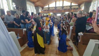 LS: CoroaÃ§Ã£o de Nossa Senhora Aparecida foi o momento marcante no SantuÃ¡rio