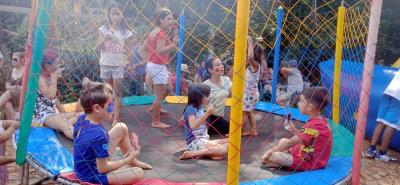 Aconteceu neste domingo (15) a Festa das CrianÃ§as na Vila Somensi