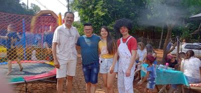Aconteceu neste domingo (15) a Festa das CrianÃ§as na Vila Somensi