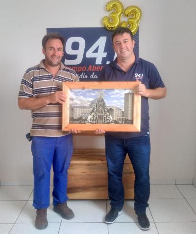 Campo Aberto FM - Moradora de Rio Bonito Ã© a ganhadora do quadro de Nossa Senhora Aparecida