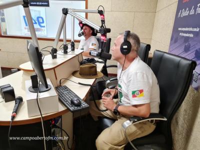 RÃ¡dios Planalto de Passo Fundo realizam â€œProjeto do Rio Grande ao Pantanalâ€ e sÃ£o recebidos pela Campo Aberto FM
