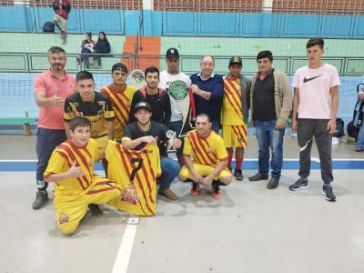 Galera do GrÃªmio conquista o titulo do Entre Torcidas de Futsal do Porto Barreiro 