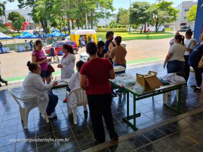 Unidades de saÃºde de Laranjeiras do Sul estÃ£o abertas neste sÃ¡bado no dia D da Campanha de MultivacinaÃ§Ã£o