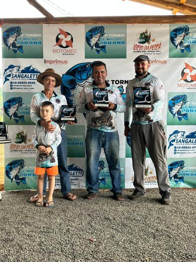 Os BiguÃ¡ do IguaÃ§u sÃ£o campeÃµes da 2Âª Pesca Esportiva em Porto Barreiro 