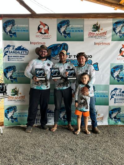 Os BiguÃ¡ do IguaÃ§u sÃ£o campeÃµes da 2Âª Pesca Esportiva em Porto Barreiro 