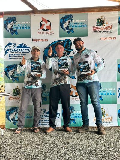 Os BiguÃ¡ do IguaÃ§u sÃ£o campeÃµes da 2Âª Pesca Esportiva em Porto Barreiro 