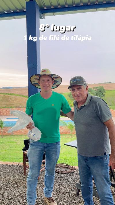 TÃ­tulo do Torneio de Pesca em Nova Laranjeiras do Clube das Ãguas foi para Campo Bonito 