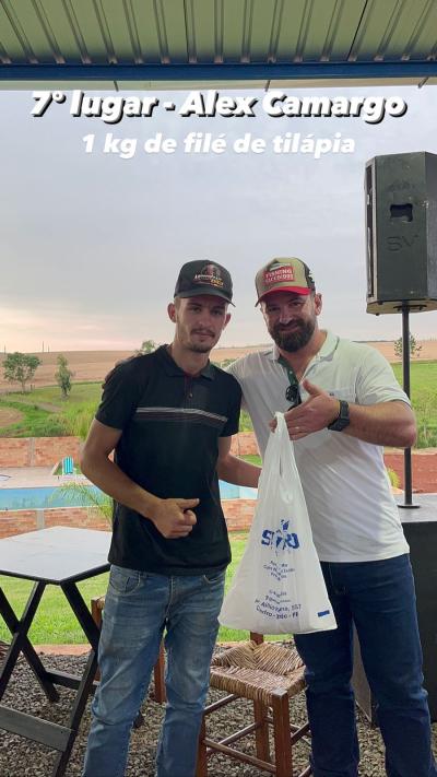TÃ­tulo do Torneio de Pesca em Nova Laranjeiras do Clube das Ãguas foi para Campo Bonito 