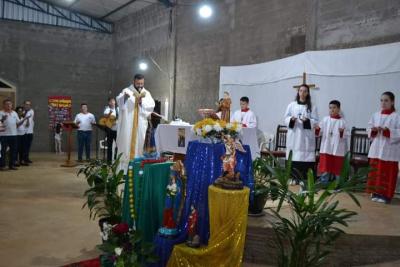 LS: Bairro BancÃ¡rio encerrou a programaÃ§Ã£o religiosa em louvor a Frei GalvÃ£o