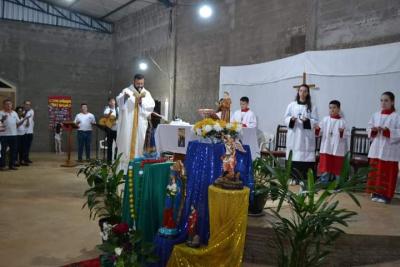 LS: Bairro Bancário encerrou a programação religiosa em louvor a Frei Galvão