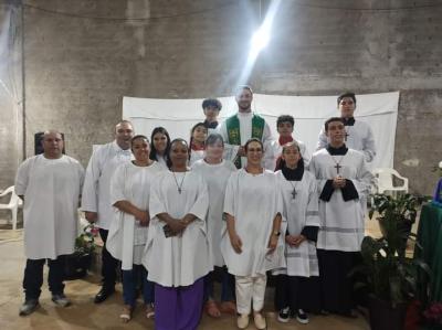 LS: Bairro Bancário encerrou a programação religiosa em louvor a Frei Galvão