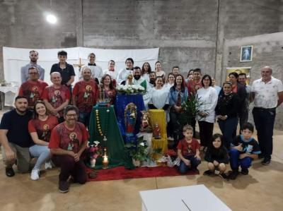 LS: Bairro BancÃ¡rio encerrou a programaÃ§Ã£o religiosa em louvor a Frei GalvÃ£o