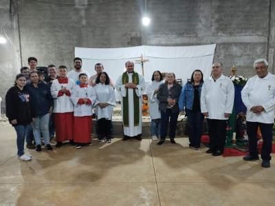 LS: Bairro Bancário encerrou a programação religiosa em louvor a Frei Galvão