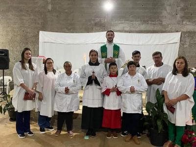 LS: Bairro BancÃ¡rio encerrou a programaÃ§Ã£o religiosa em louvor a Frei GalvÃ£o