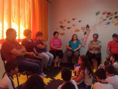 Projeto de Contação de Histórias da Escola Municipal Leocádio José Correia foi um verdadeiro sucesso