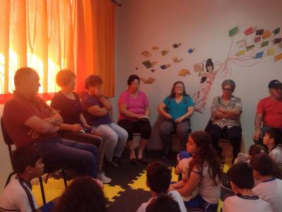 Projeto de ContaÃ§Ã£o de HistÃ³rias da Escola Municipal LeocÃ¡dio JosÃ© Correia foi um verdadeiro sucesso