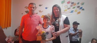 Projeto de ContaÃ§Ã£o de HistÃ³rias da Escola Municipal LeocÃ¡dio JosÃ© Correia foi um verdadeiro sucesso