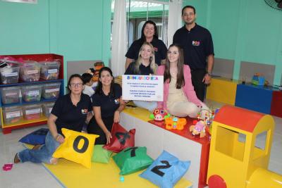 COPROSSEL - Programa de lideranÃ§a Feminina beneficia CrianÃ§as do S.O.S