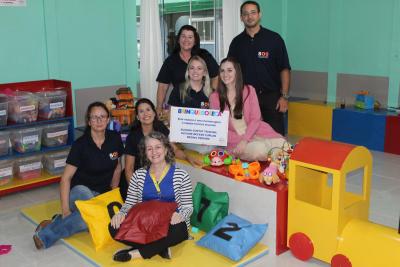 COPROSSEL - Programa de lideranÃ§a Feminina beneficia CrianÃ§as do S.O.S