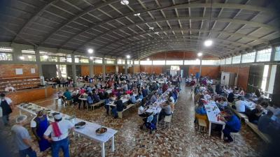 LS: Festa de Frei GalvÃ£o superou as expectativas e comercializou mais de 400 almoÃ§os