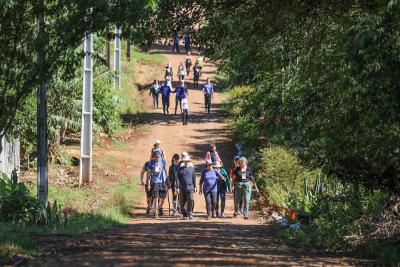 Laranjeiras do Sul sediou no domingo (05/11), a 6Âª Caminhada na Natureza