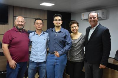 Jovens Vereadores sÃ£o empossados na CÃ¢mara de Laranjeiras do Sul