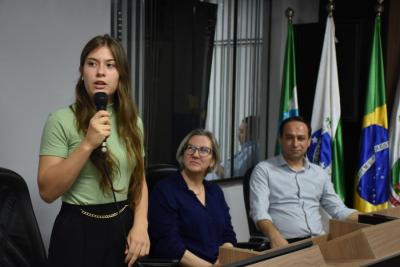 Jovens Vereadores sÃ£o empossados na CÃ¢mara de Laranjeiras do Sul