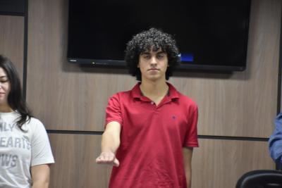 Jovens Vereadores sÃ£o empossados na CÃ¢mara de Laranjeiras do Sul