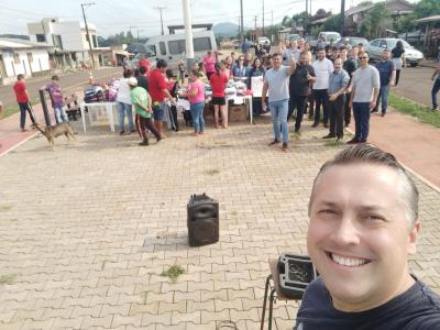 Igreja Assembleia Deus promove aÃ§Ã£o social em Laranjeiras do Sul  