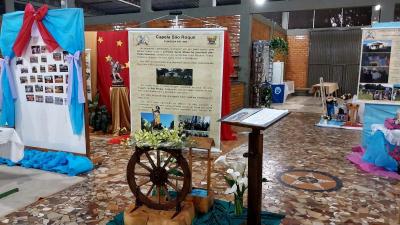 LS: Iniciou nesta quinta (23) a ExposiÃ§Ã£o HistÃ³rica dos 90 anos da ParÃ³quia SantÂ´Ana 