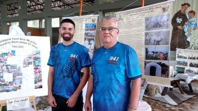 Alunos visitaram a ExposiÃ§Ã£o HistÃ³rica dos 90 anos da ParÃ³quia SantÂ´Ana