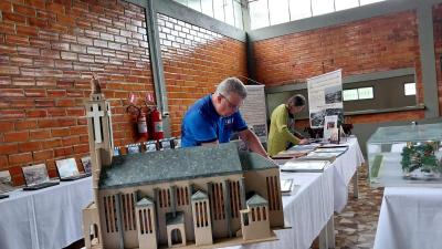 Alunos visitaram a Exposição Histórica dos 90 anos da Paróquia Sant´Ana