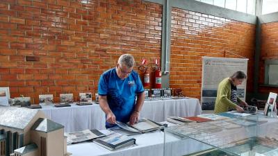 Alunos visitaram a ExposiÃ§Ã£o HistÃ³rica dos 90 anos da ParÃ³quia SantÂ´Ana