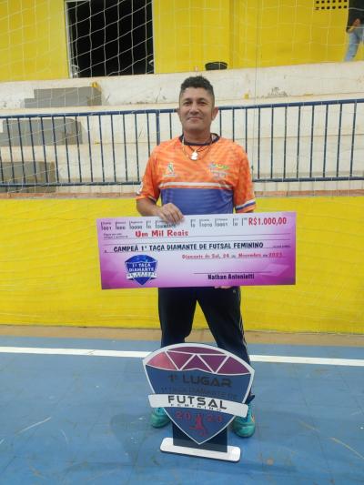 Herval Posto IguaÃ§u conquista o titulo da TaÃ§a Diamante de Futsal Feminino 2023. 